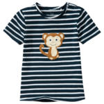 Ernsting's family Baby T-Shirt mit Affen-Applikation - bis 01.05.2024