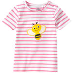 Ernsting's family Baby T-Shirt mit Bienen-Applikation - bis 24.04.2024