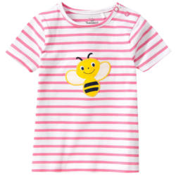 Baby T-Shirt mit Bienen-Applikation