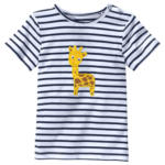 Ernsting's family Baby T-Shirt mit Giraffen-Applikation - bis 15.05.2024