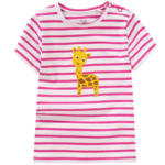 Ernsting's family Baby T-Shirt mit Giraffen-Applikation - bis 05.06.2024