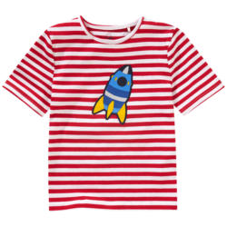 Jungen T-Shirt mit Raketen-Applikation