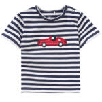 Ernsting's family Baby T-Shirt mit Rennauto-Applikation - bis 01.05.2024