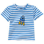 Ernsting's family Baby T-Shirt mit Raketen-Applikation - bis 03.04.2024
