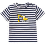 Ernsting's family Baby T-Shirt mit Bagger-Applikation - bis 01.05.2024