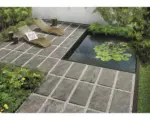 Hornbach FLAIRSTONE Feinsteinzeug Terrassenplatte Luserna Doree rektifizierte Kante 90 x 45 x 2 cm