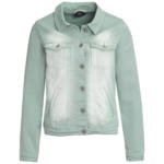 Ernsting's family Damen Jeansjacke in Used-Waschung - bis 17.04.2024