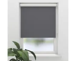 Soluna Verdunkelungsrollo V8, uni mausgrau, 90x275 cm