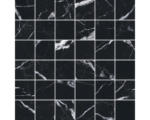 Hornbach Feinsteinzeugmosaik Verona 30,0x30,0 cm schwarz matt