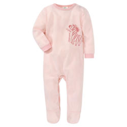 Newborn Schlafanzug mit Zebra-Motiv