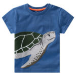 Ernsting's family Baby T-Shirt mit Schildkröten-Applikation - bis 05.06.2024