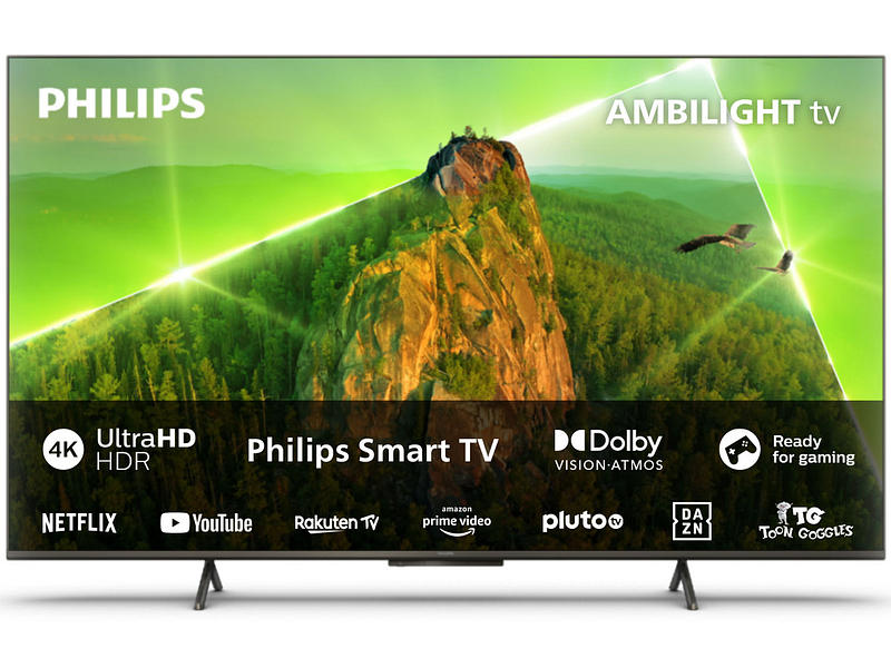 Télévision LED Ambilight TV PHILIPS 65''/164 cm 65PUS8108/12, 4K UHD