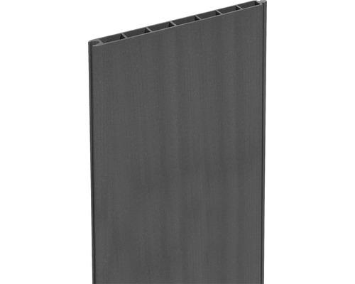 Sichtschutz Zaun Flex 180 x 24 cm anthrazit