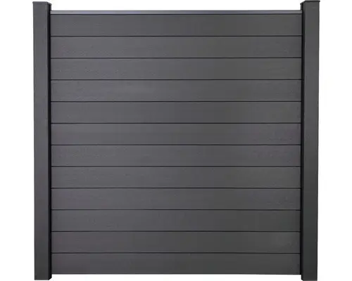 Sichtschutz Zaun Flex 180 x 180 cm anthrazit