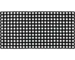 Hornbach Gummiwabenmatte Domino schwarz 50x100 cm