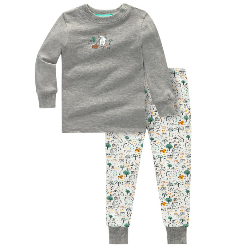 Baby Schlafanzug mit tierischen Prints