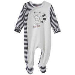Newborn Schlafanzug mit Waschbär-Print