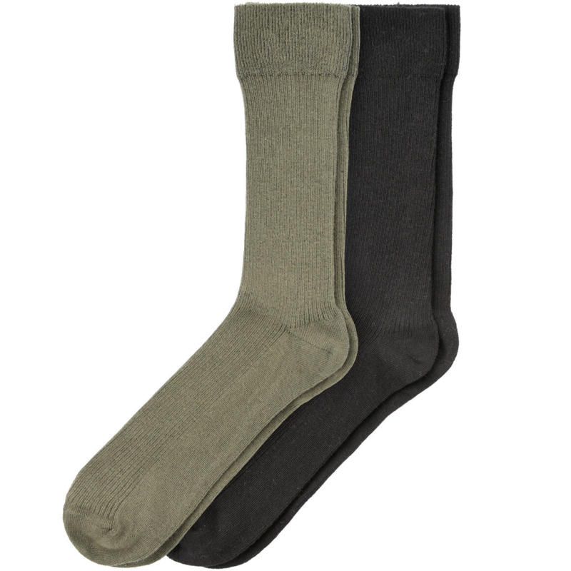 2 Paar Herren Socken aus Baumwollmix-Qualität