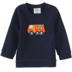 Ernsting's family Baby Sweatshirt mit Müllabfuhr-Applikation - bis 15.05.2024