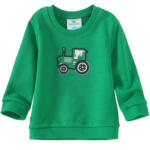 Ernsting's family Baby Sweatshirt mit Trecker-Applikation - bis 01.05.2024