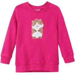 Mädchen Sweatshirt mit Hamster-Motiv