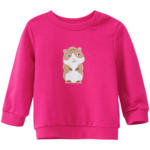 Ernsting's family Baby Sweatshirt mit Hamster-Motiv - bis 01.05.2024