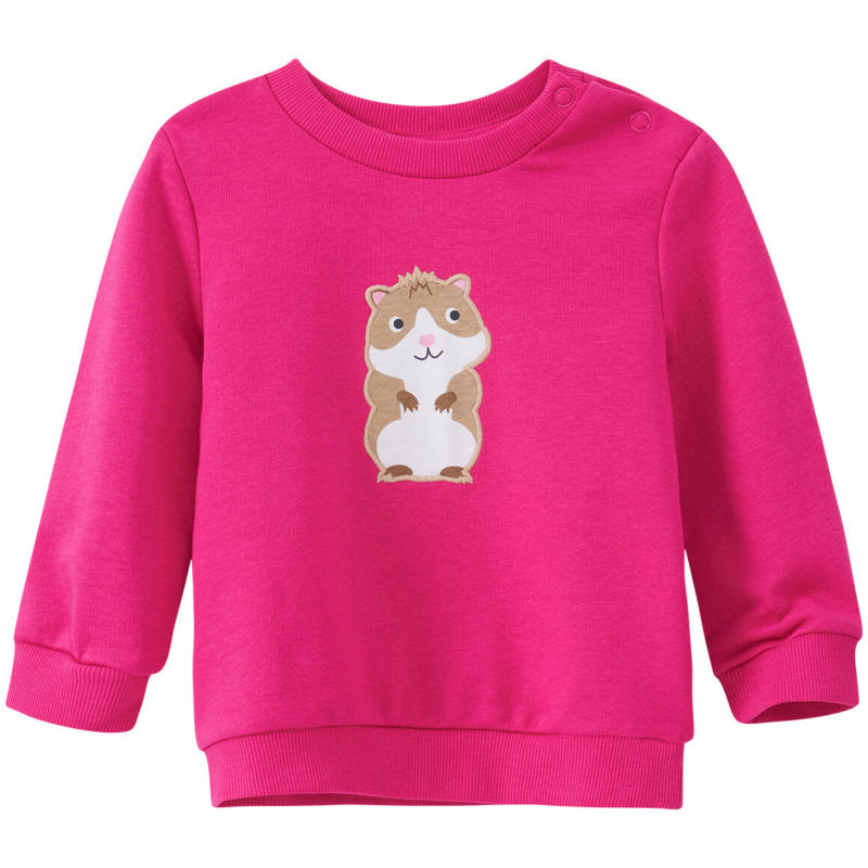 Baby Sweatshirt mit Hamster-Motiv