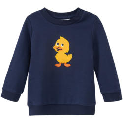 Baby Sweatshirt mit Enten-Motiv
