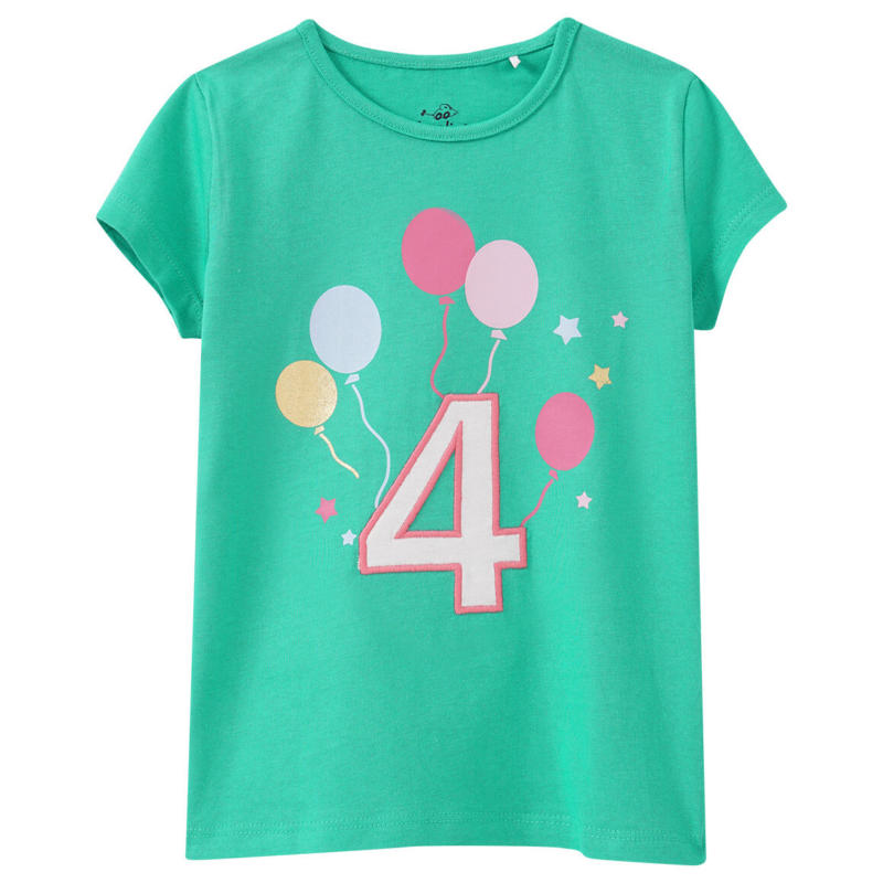 Kinder T-Shirt mit Geburtstagszahl