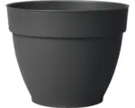 Hornbach Pflanztopf Deroma Ninfea r Ø 34 H 27 cm Kunststoff anthrazit