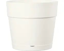 Pflanztopf Deroma vaso Save R Ø 38 H 34,4 cm Kunststoff weiß
