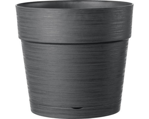 Pflanztopf Deroma vaso Save R Ø 38 H 34,4 cm Kunststoff anthrazit