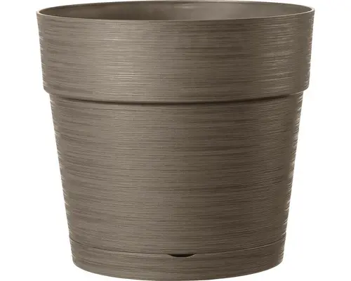 Pflanztopf Deroma vaso Save R Ø 48 H 43,5 cm Kunststoff kamel