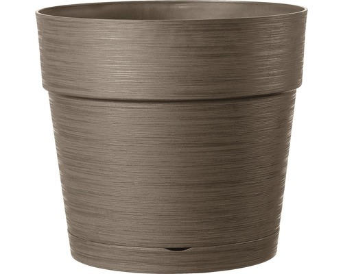 Pflanztopf Deroma vaso Save R Ø 29 H 26,3 cm Kunststoff kamel