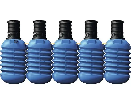 Erdtank 4rain Modularis Paket 12500 L Haus (Lieferung Frei Bordsteinkante unabgeladen)