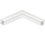 Hornbach Eckverbinder Surface Recessed Profile 2 110 mm weiß