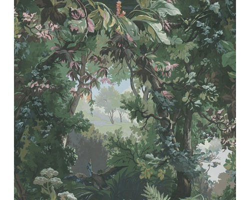 Vliestapete 37652-1 History of Art Dschungel grün