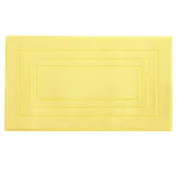 Badematte 67/120 cm Gelb