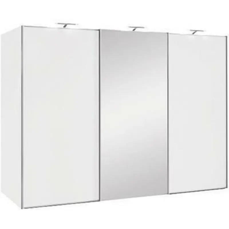 Schwebet&uuml;renschrank in Wei&szlig;