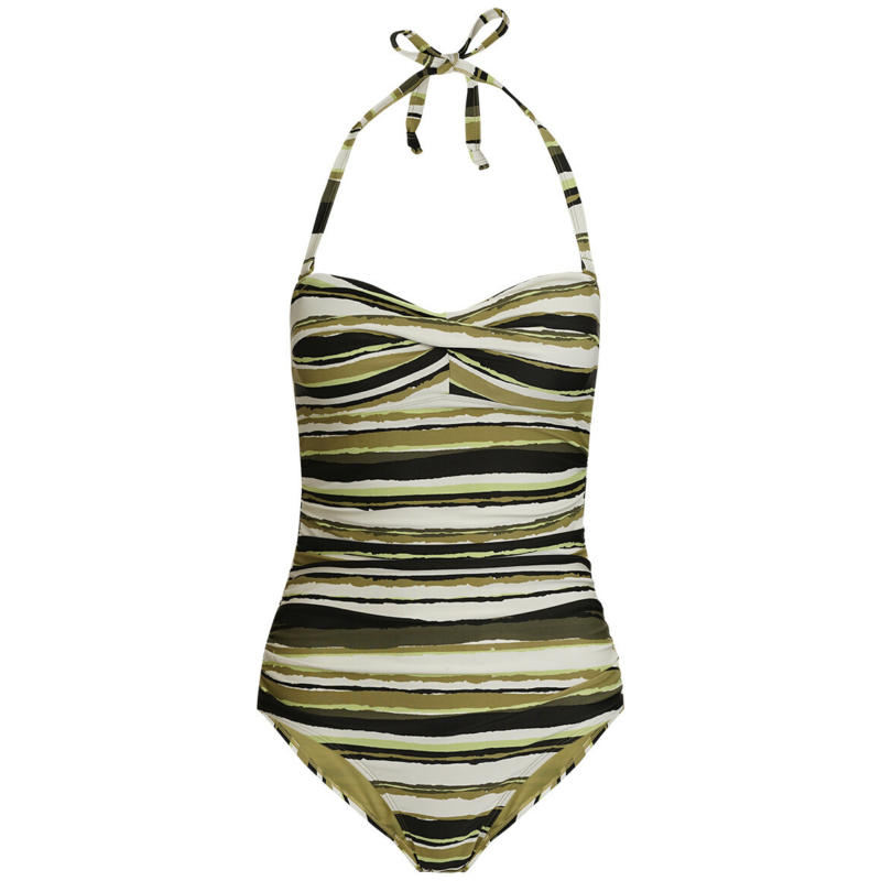 Damen Shape-Badeanzug mit Streifen-Muster (Nur online)
