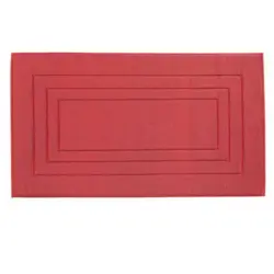 Badematte 60/100 cm Dunkelrot