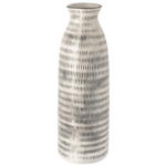 Ernsting's family Große Vase mit dezentem Muster - bis 24.04.2024