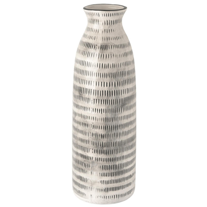 Große Vase mit dezentem Muster