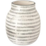 Ernsting's family Kleine Vase mit dezentem Muster - bis 03.04.2024