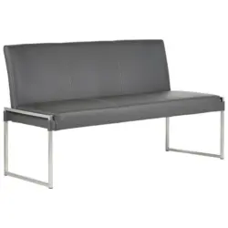 Sitzbank 180/86/47 cm in Grau