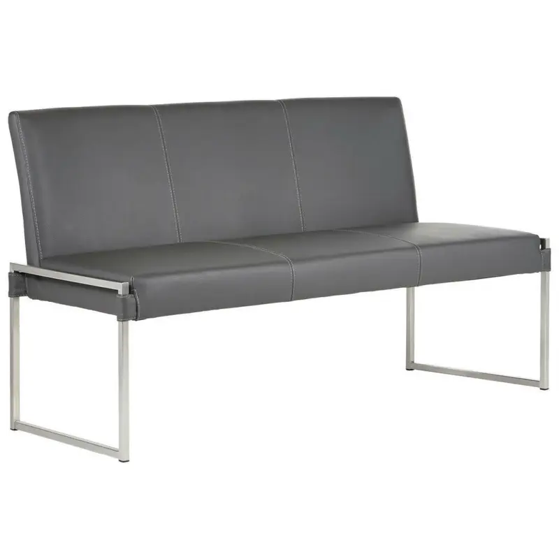 Sitzbank 180/86/47 cm in Grau