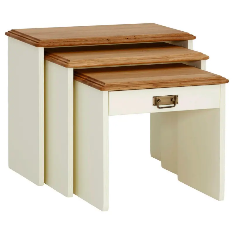 Satztisch in Holz 49-65/40/45-55 cm