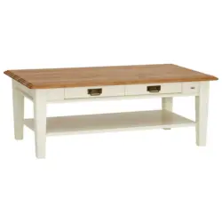 Couchtisch in Holz 130/75/48 cm