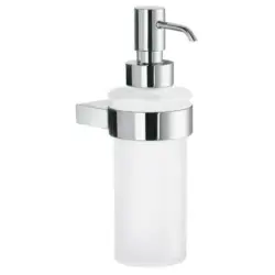 Seifenspender Metall, Glas