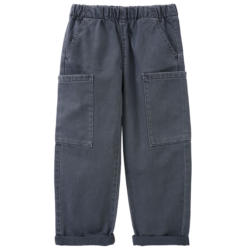 Kinder Loose-Fit-Jeans mit Cargotaschen